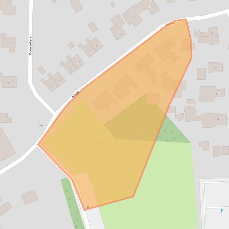 Kaart van postcodegebied 9467PK.