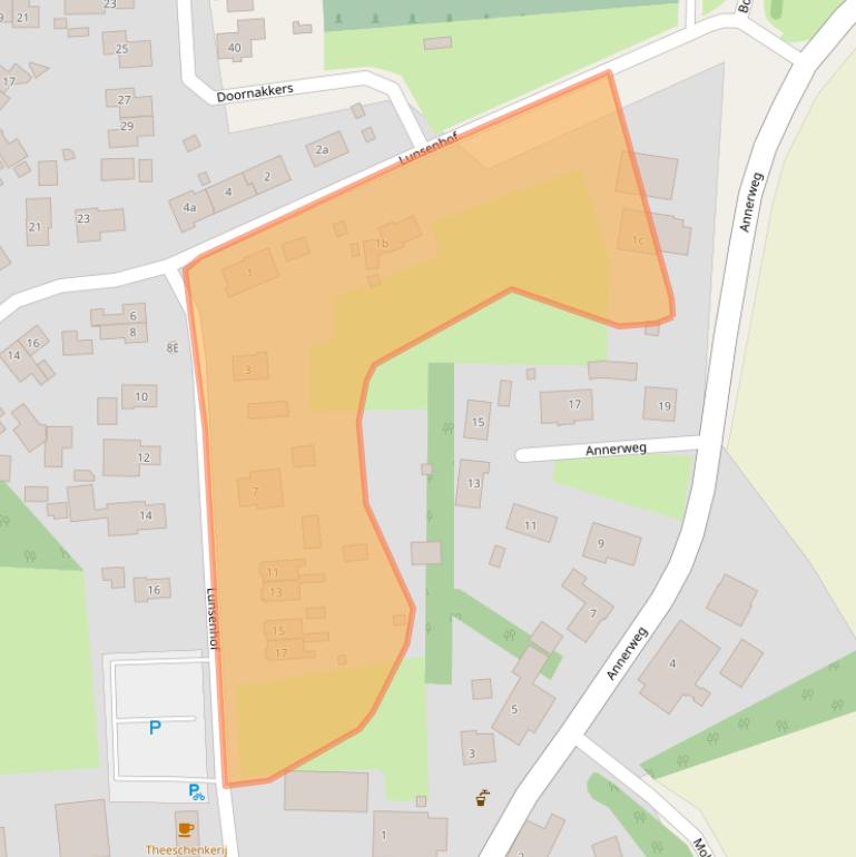 Kaart van postcodegebied 9467PL.