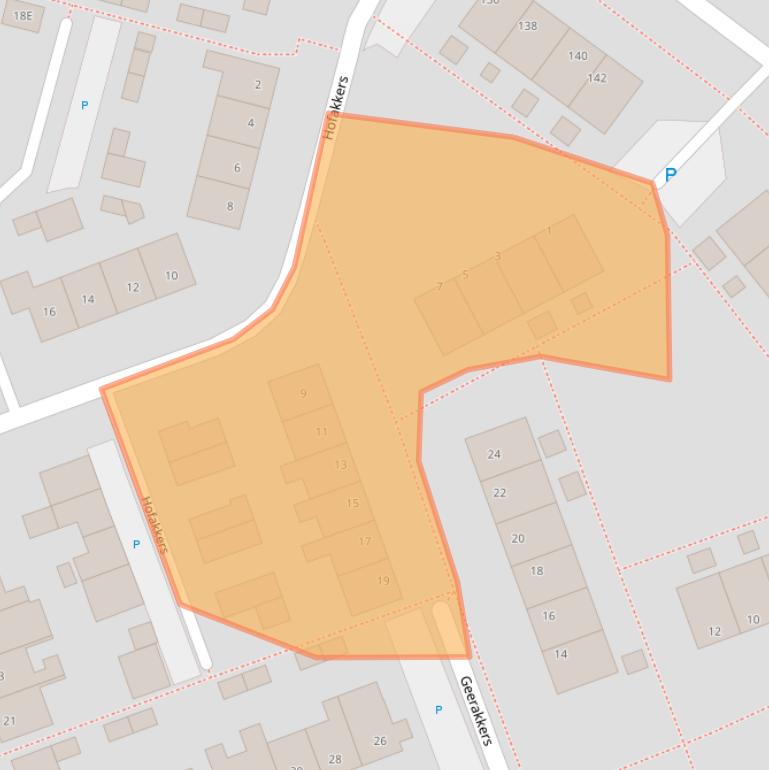 Kaart van postcodegebied 9468EC.
