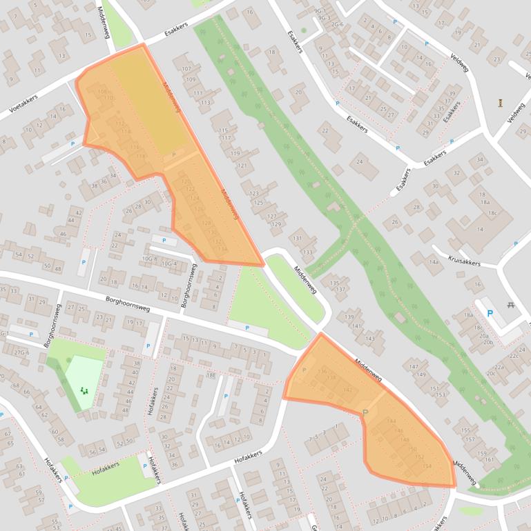 Kaart van postcodegebied 9468GE.
