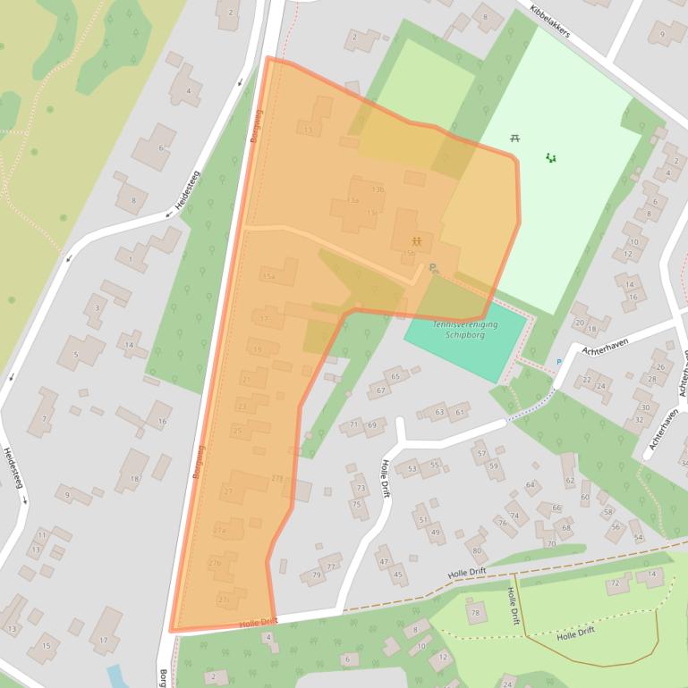 Kaart van postcodegebied 9469PE.