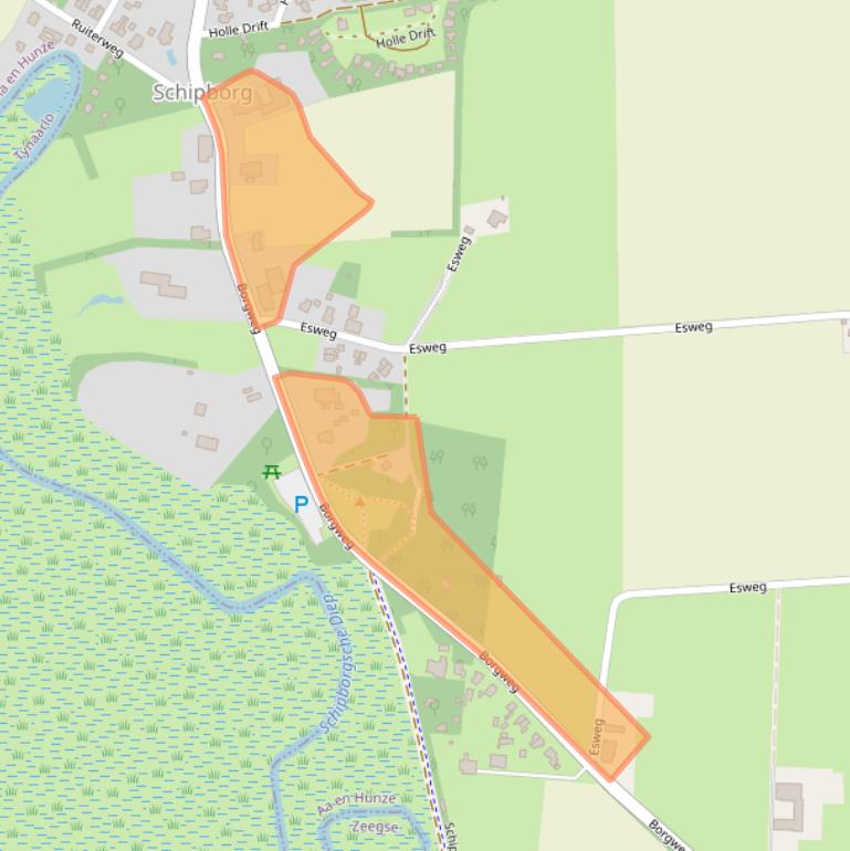 Kaart van postcodegebied 9469PG.