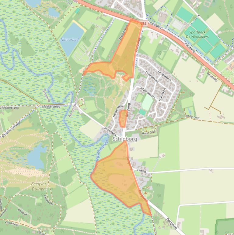 Kaart van postcodegebied 9469PH.