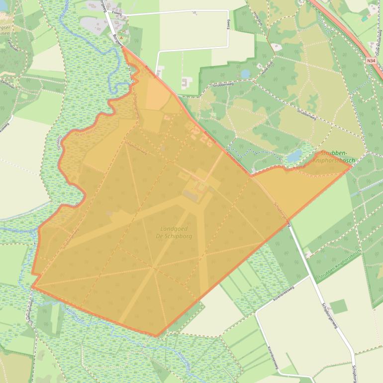 Kaart van postcodegebied 9469PJ.