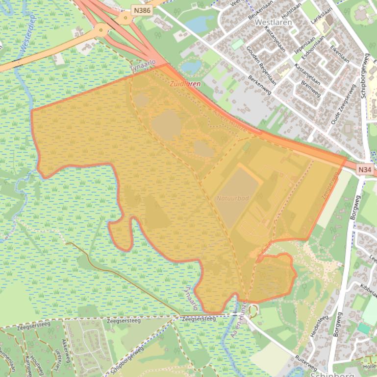 Kaart van postcodegebied 9469PL.