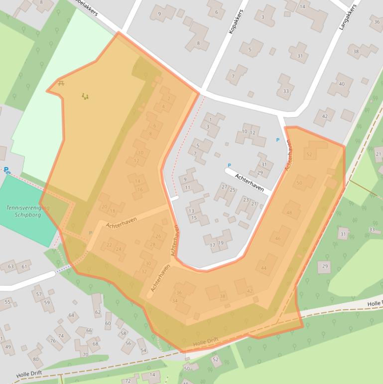 Kaart van postcodegebied 9469PR.