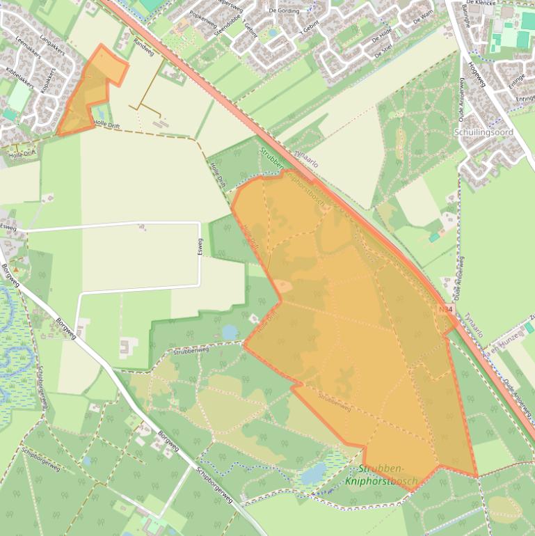 Kaart van postcodegebied 9469TA.