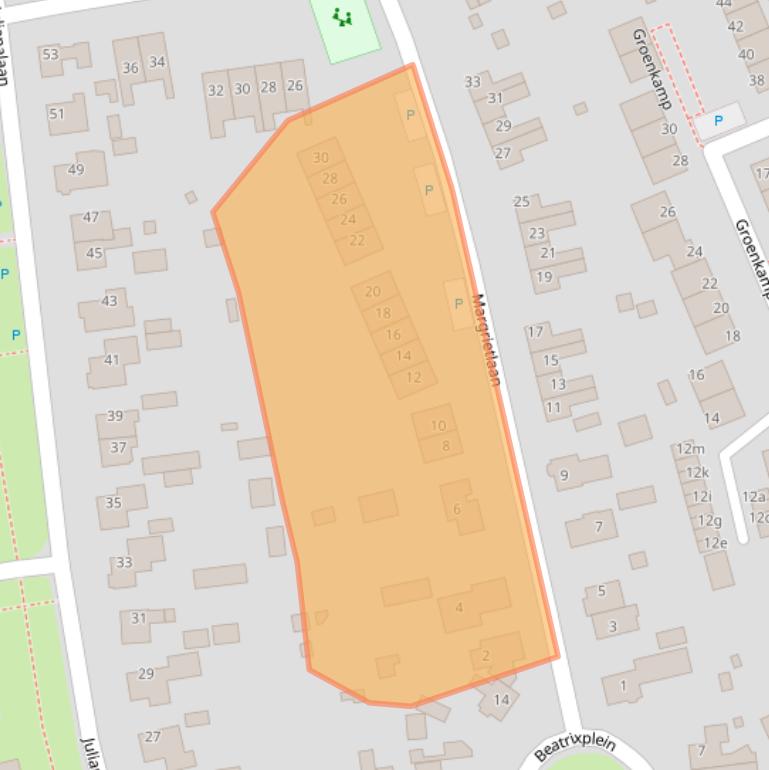 Kaart van postcodegebied 9471CV.