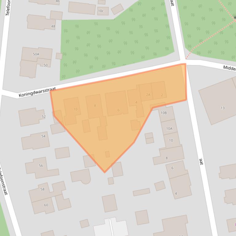 Kaart van postcodegebied 9471GH.