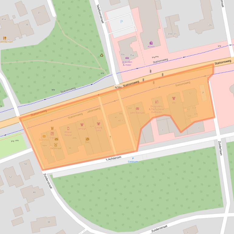 Kaart van postcodegebied 9471GS.