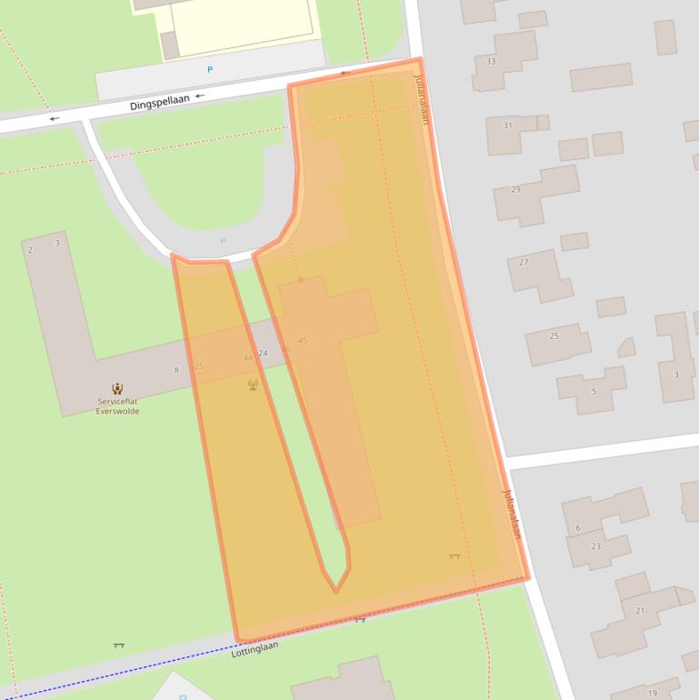 Kaart van postcodegebied 9471HD.