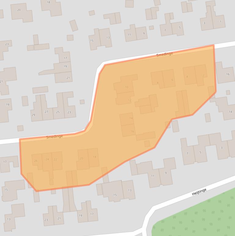 Kaart van postcodegebied 9471HT.