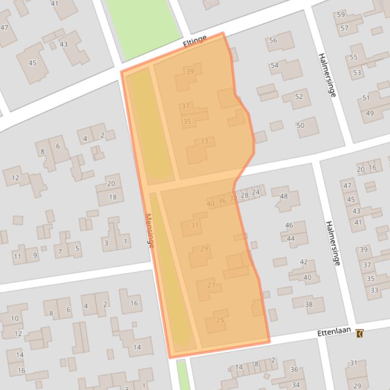 Kaart van postcodegebied 9471HW.