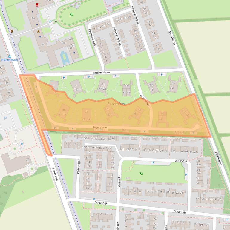 Kaart van postcodegebied 9471MA.