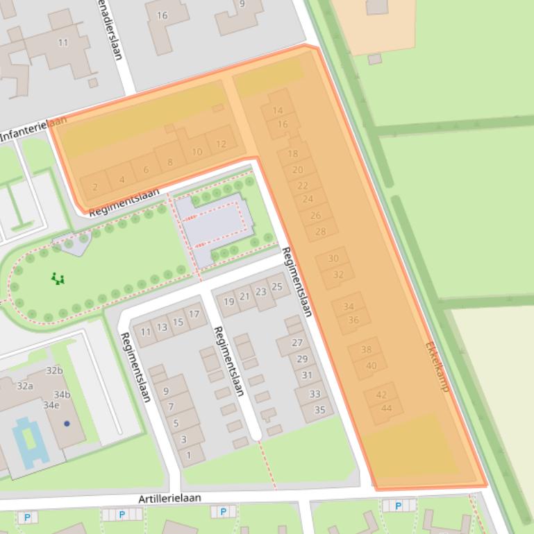 Kaart van postcodegebied 9471ME.