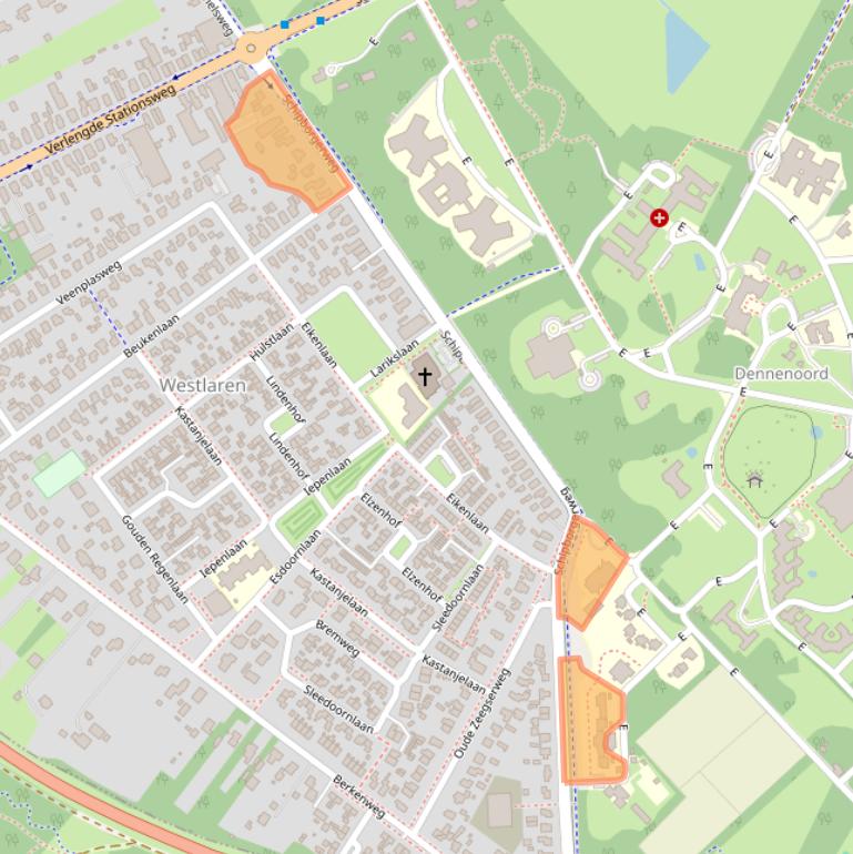 Kaart van postcodegebied 9471PN.