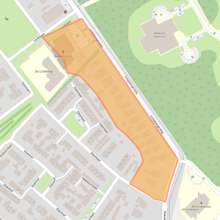 Kaart van postcodegebied 9471PR.