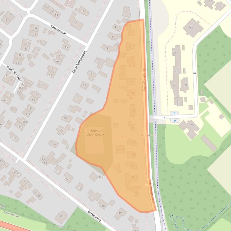 Kaart van postcodegebied 9471PS.