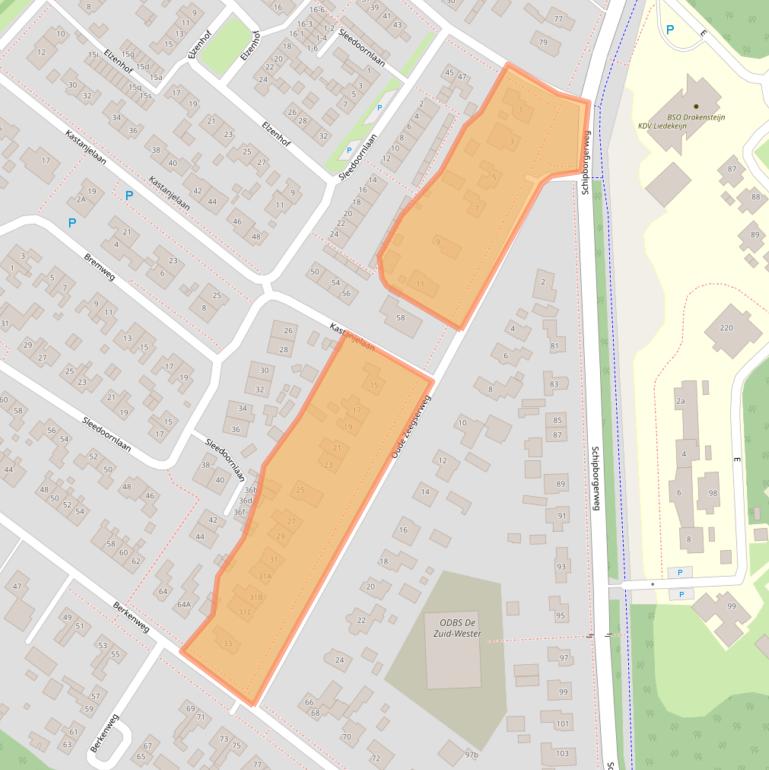 Kaart van postcodegebied 9471PT.