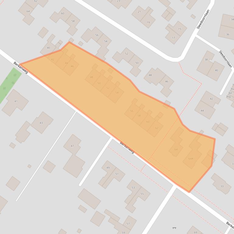 Kaart van postcodegebied 9471PX.