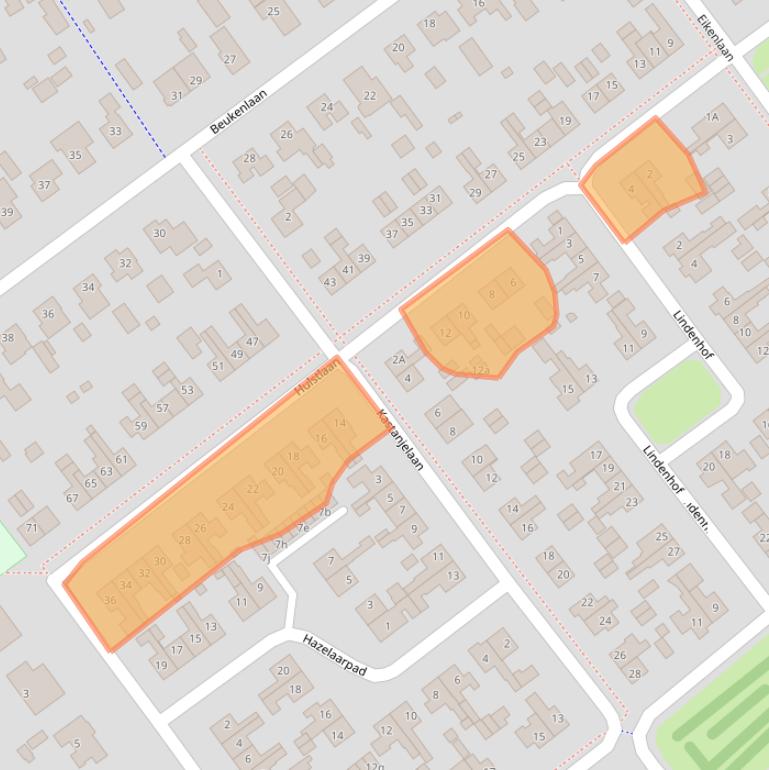 Kaart van postcodegebied 9471RL.