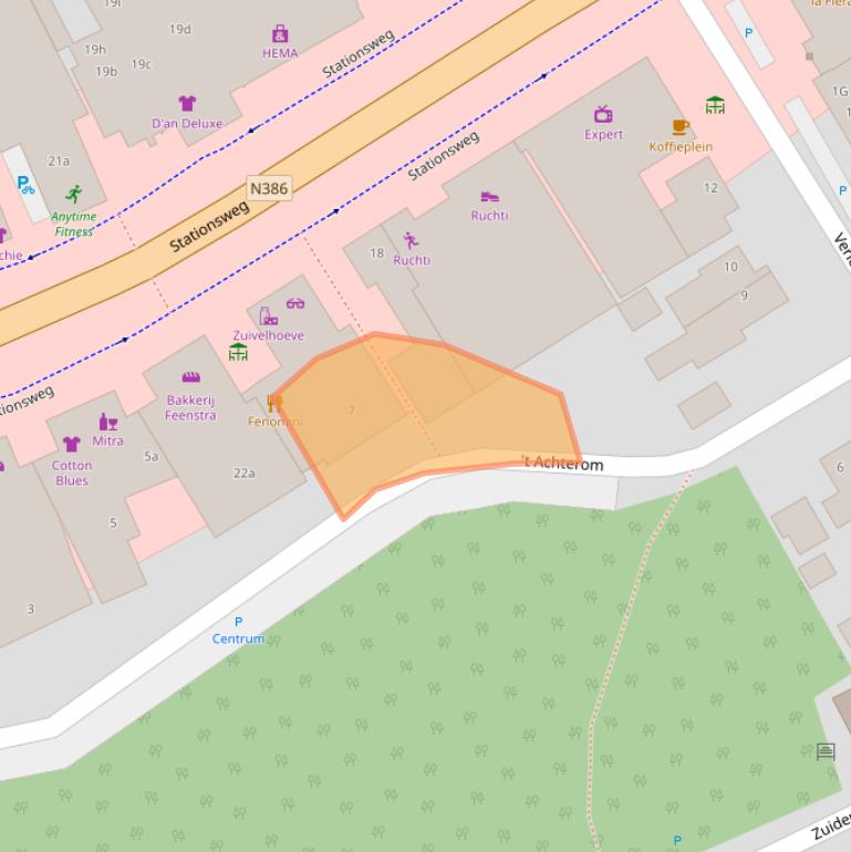 Kaart van postcodegebied 9472GW.