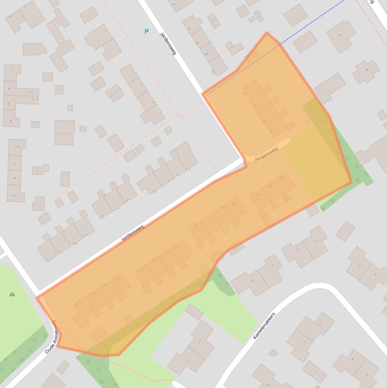 Kaart van postcodegebied 9472PH.