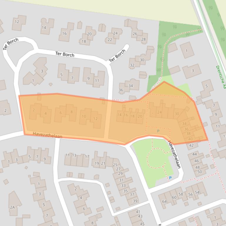 Kaart van postcodegebied 9472PW.