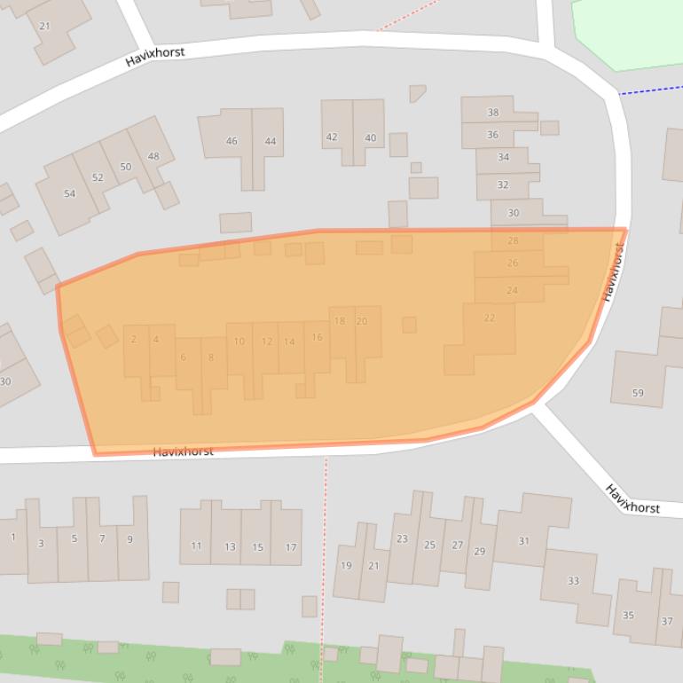Kaart van postcodegebied 9472RL.