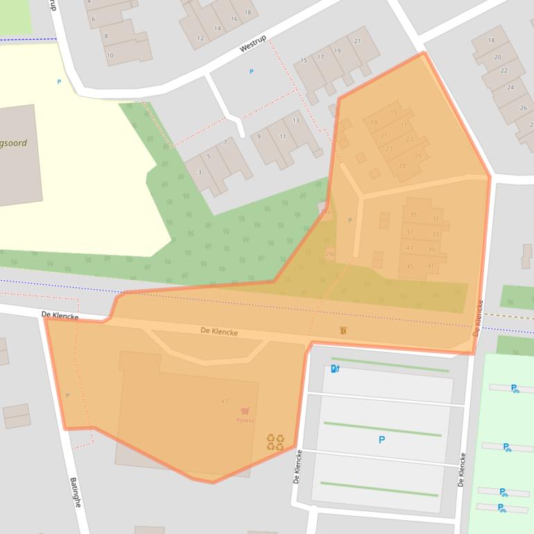 Kaart van postcodegebied 9472RR.