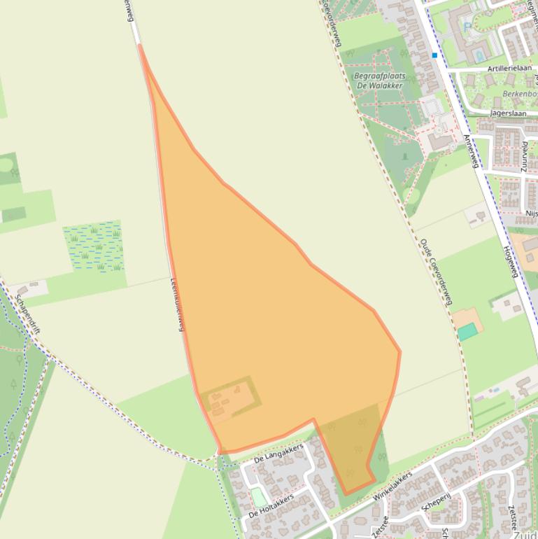 Kaart van postcodegebied 9472TB.