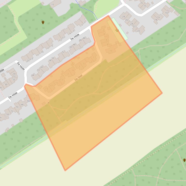 Kaart van postcodegebied 9472WE.