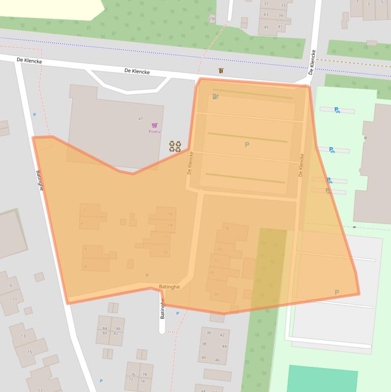 Kaart van postcodegebied 9472XB.