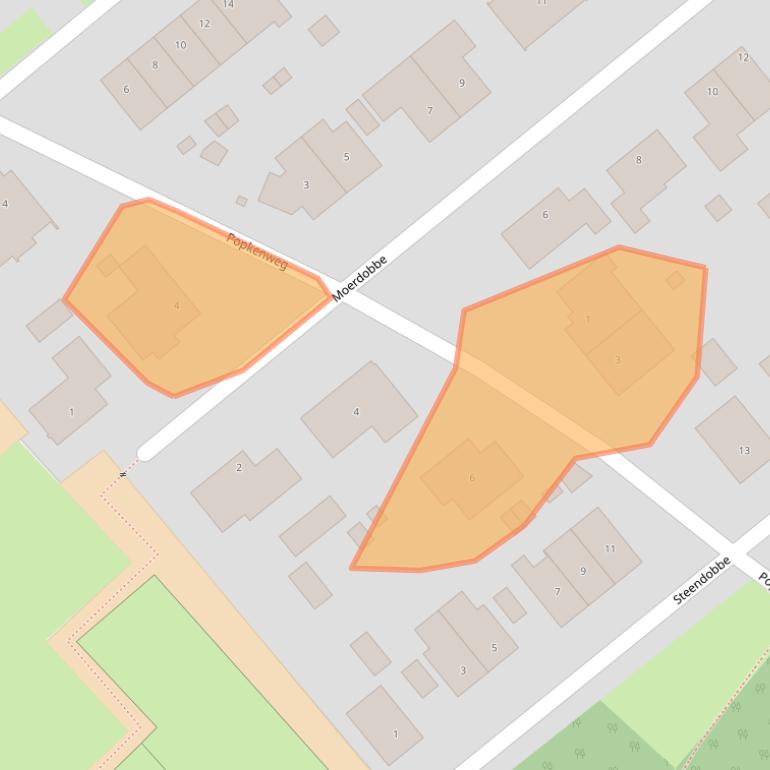 Kaart van postcodegebied 9472ZN.