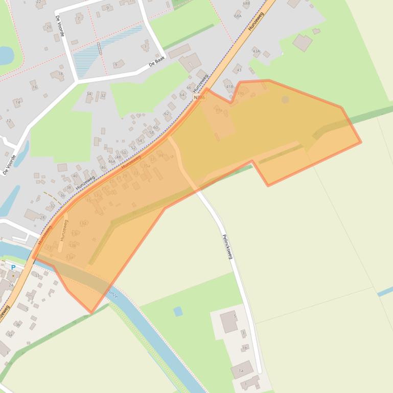 Kaart van postcodegebied 9473TB.