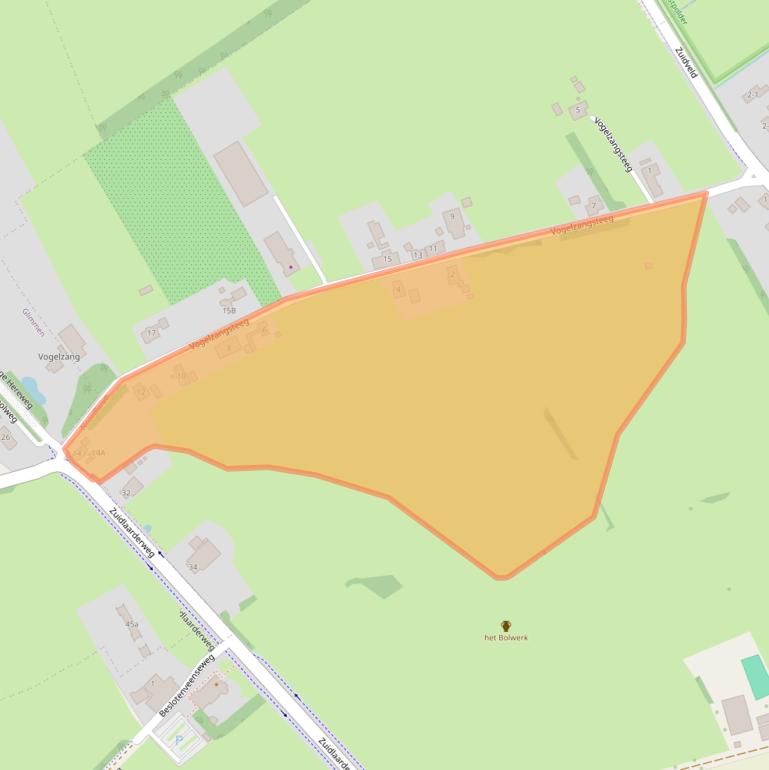 Kaart van postcodegebied 9479TG.