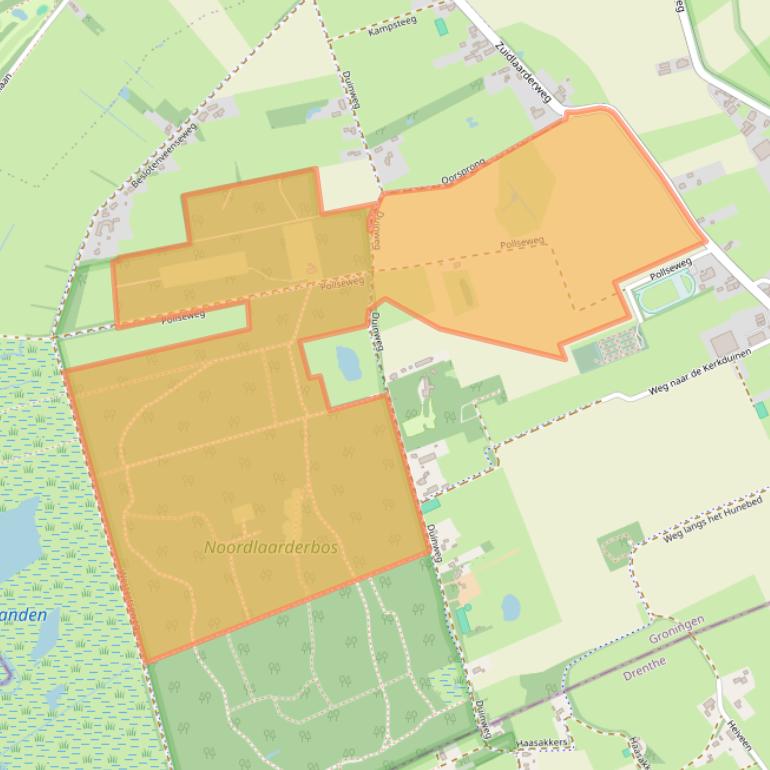 Kaart van postcodegebied 9479TN.