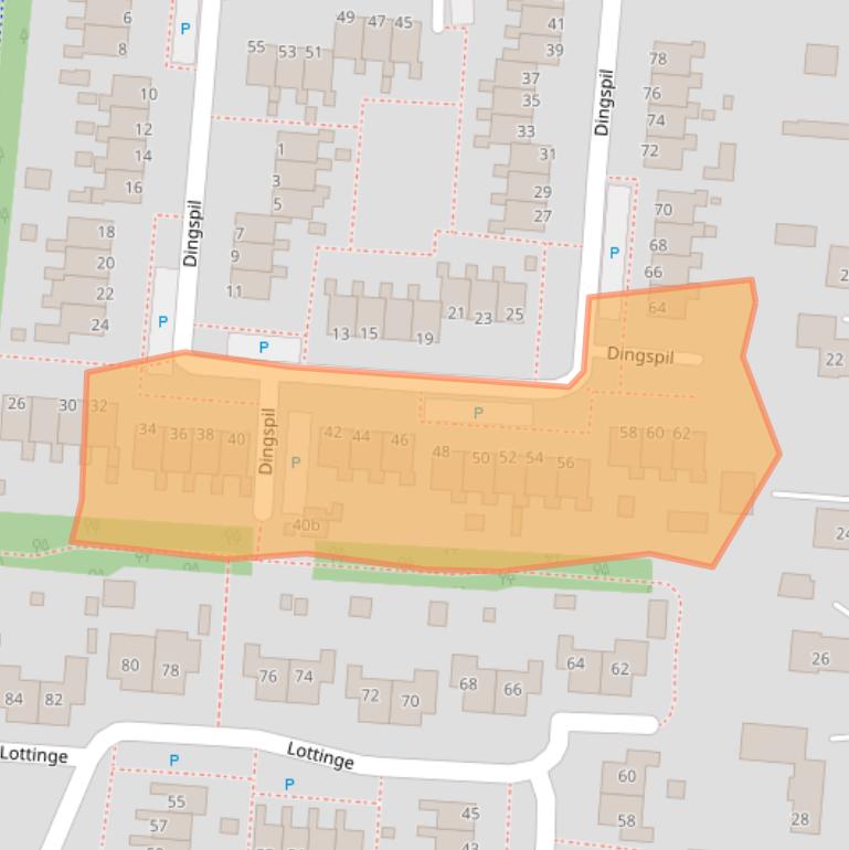 Kaart van postcodegebied 9481GK.