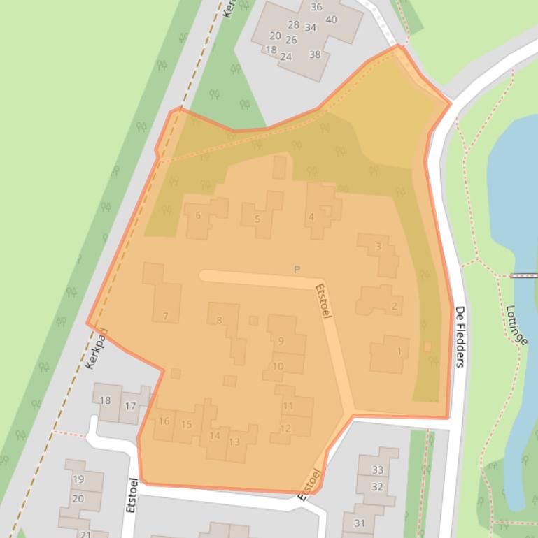 Kaart van postcodegebied 9481GN.