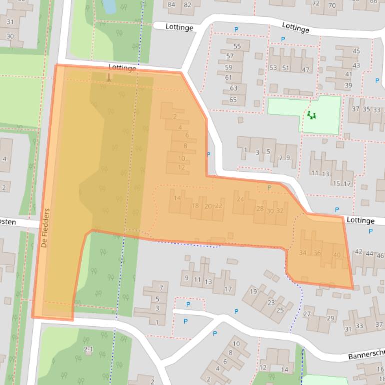 Kaart van postcodegebied 9481GX.