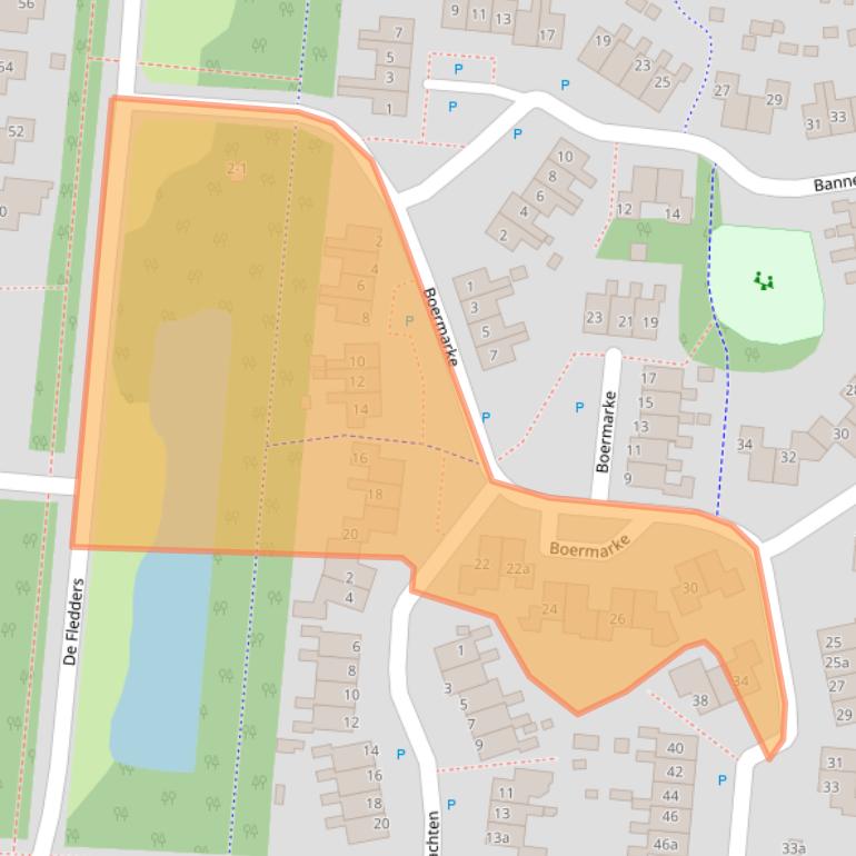 Kaart van postcodegebied 9481HA.