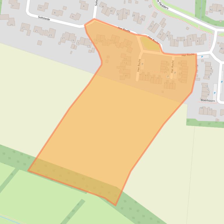 Kaart van postcodegebied 9481HJ.