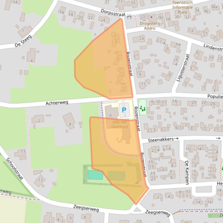 Kaart van postcodegebied 9482PP.