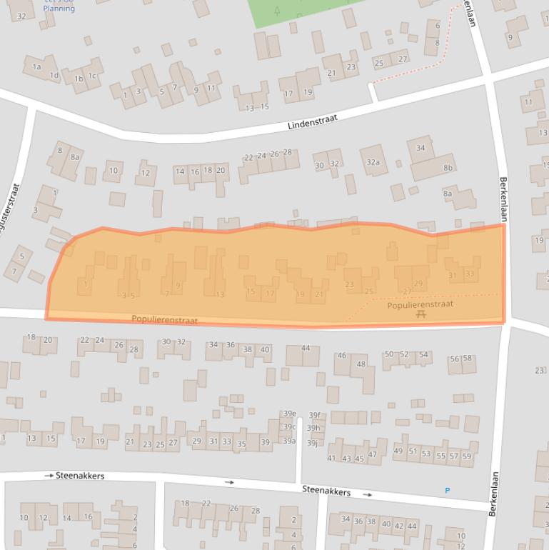 Kaart van postcodegebied 9482PV.