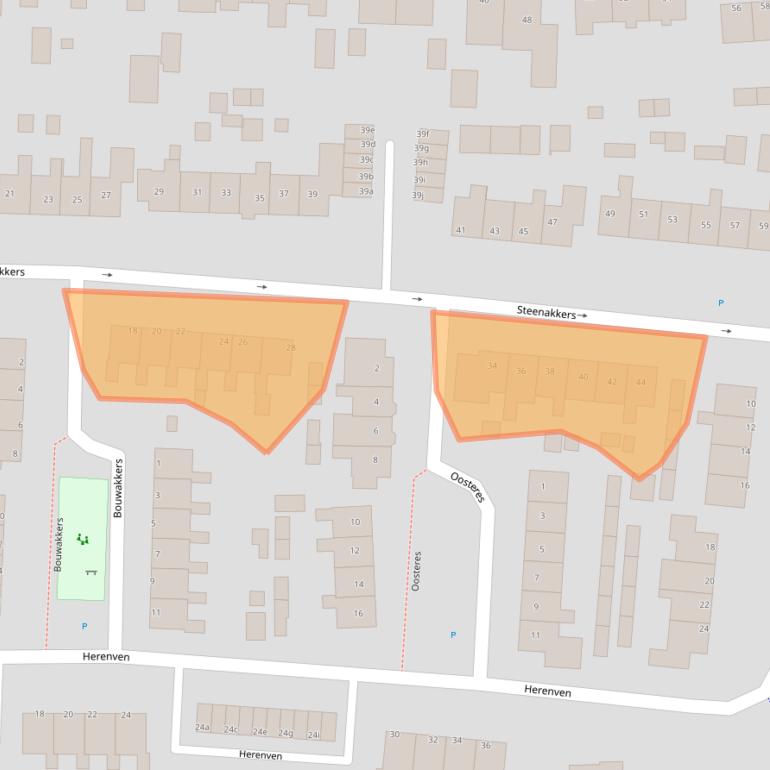 Kaart van postcodegebied 9482RD.