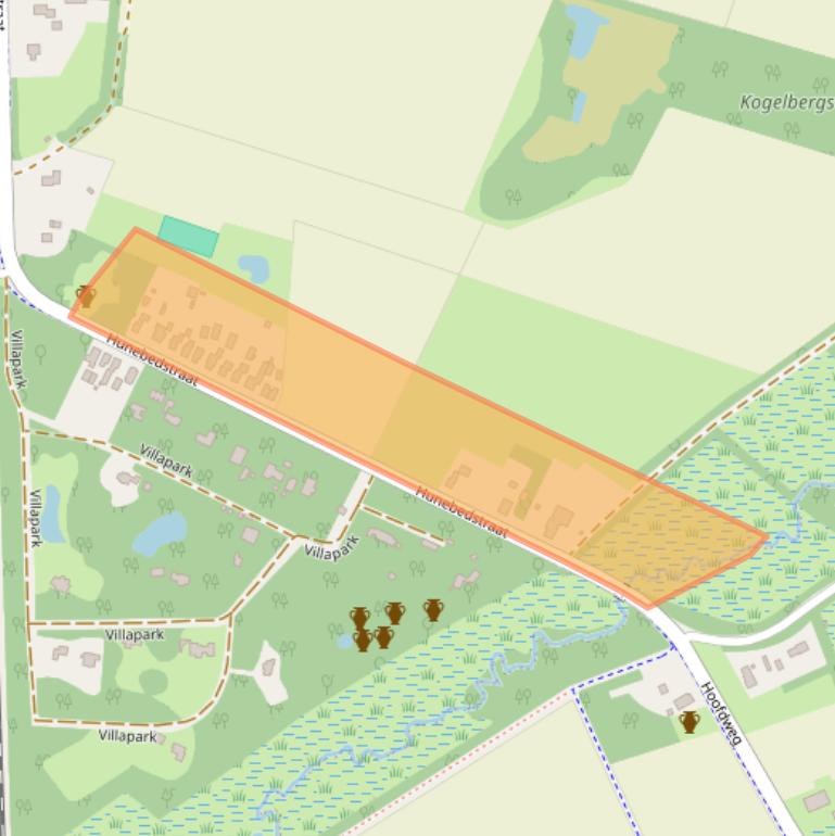 Kaart van postcodegebied 9482VA.