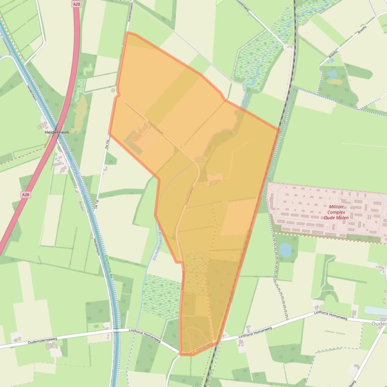 Kaart van postcodegebied 9482VE.