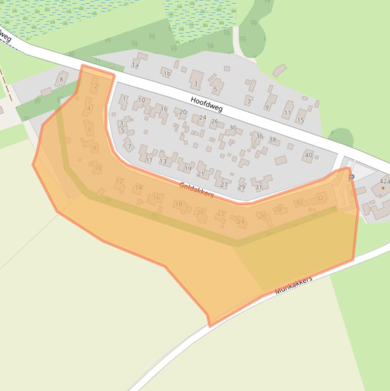 Kaart van postcodegebied 9483PG.