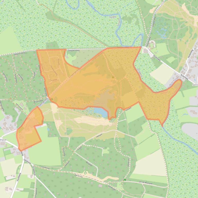 Kaart van postcodegebied 9483TL.