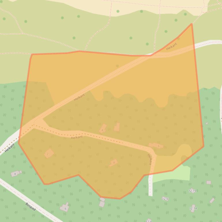 Kaart van postcodegebied 9483TR.